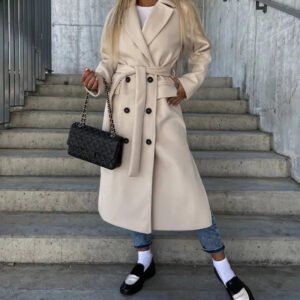 Mirabelle - Women Timeless Double-Breasted Coat