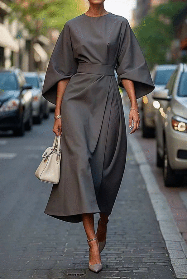 Eliza - Belted Maxi Dress - Image 5